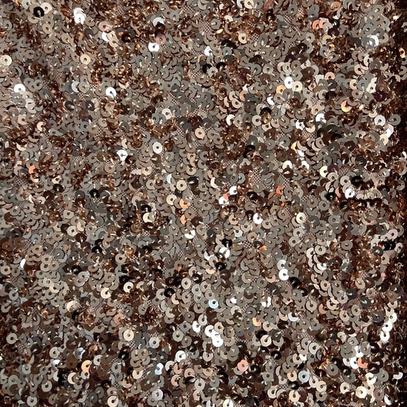 NWT bohme Shorts Gold Sequins size 6 - Picture 5 of 7